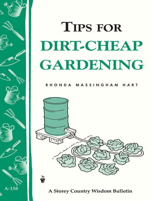 Title details for Tips for Dirt-Cheap Gardening by Rhonda Massingham Hart - Wait list